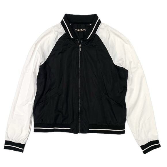 Madden Raglan Contrast Zip Up Jacket - Picture 2 of 11